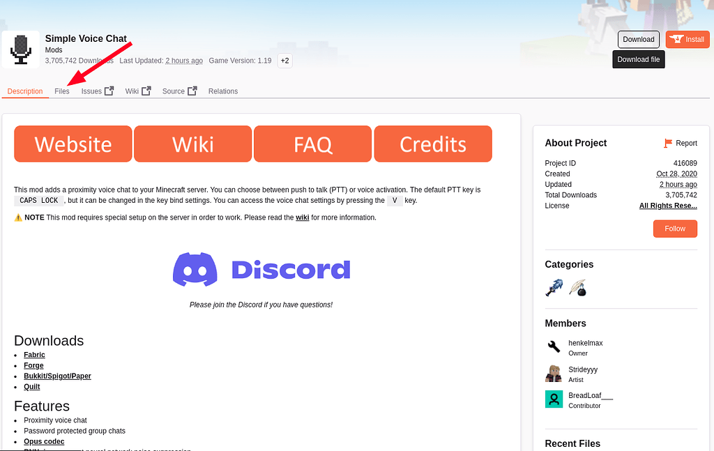 How to Install Simple Voice Chat Tutorials OtterCraft Forums